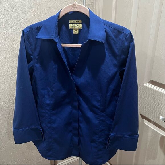 * Taylor Gold Label Non-Iron 3/4 Sleeve Button
Front Shirt - Picture 16 of 16